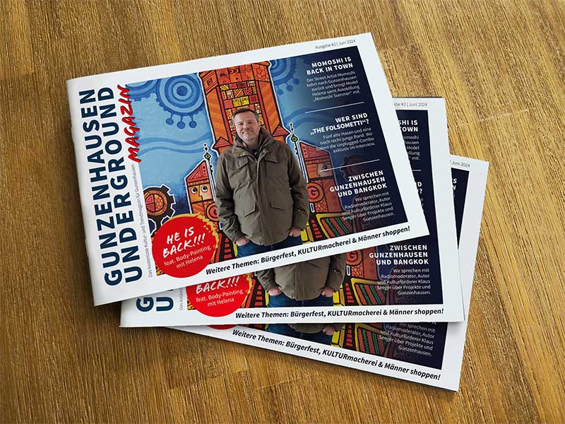 GUNZENHAUSEN UNDERGROUND Magazin Ausgabe #2