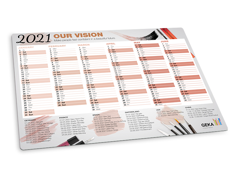 korridor.co | GEKA Tischkalender