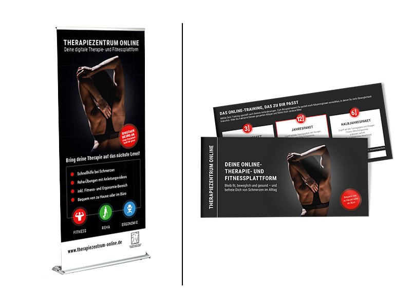 Therapiezentrum-Online Projekt Referenz Therapiezentrum-Online Projekt Referenz Ausstattung und Print
