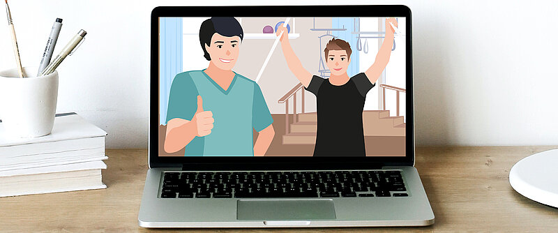 Therapiezentrum-Online Animation Video
