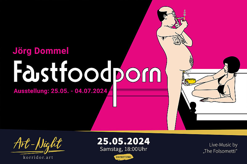 korridor.art | Ausstellung - Fastfoodporn - Jörg Dommel