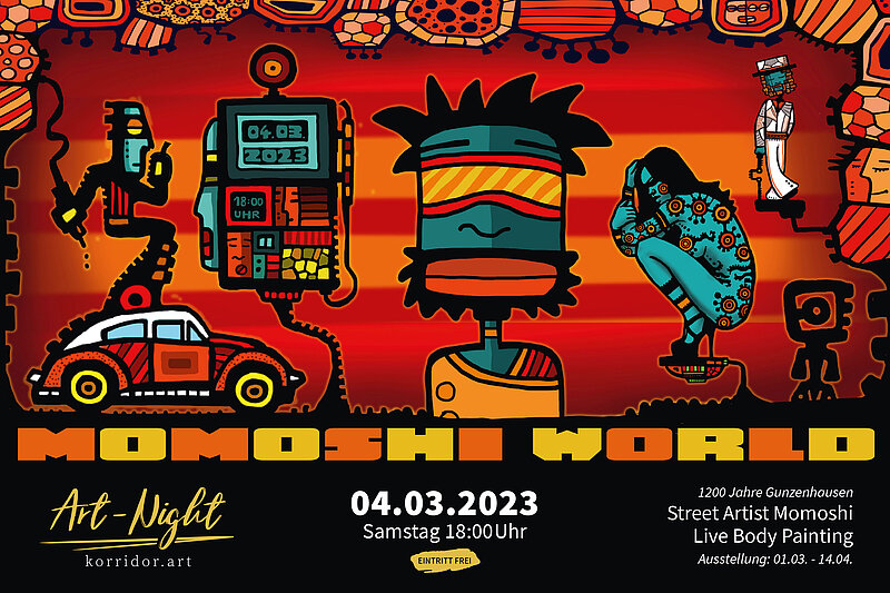 korridor.art | Ausstellung - Momoshi World