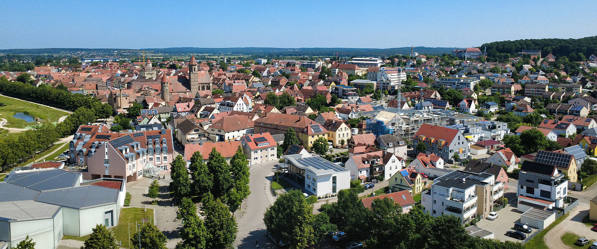 Gunzenhausen von oben - atemberaubende Luftaufnahmen