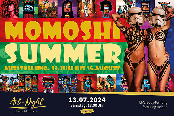 korridor.art | Ausstellung - Momoshi Summer