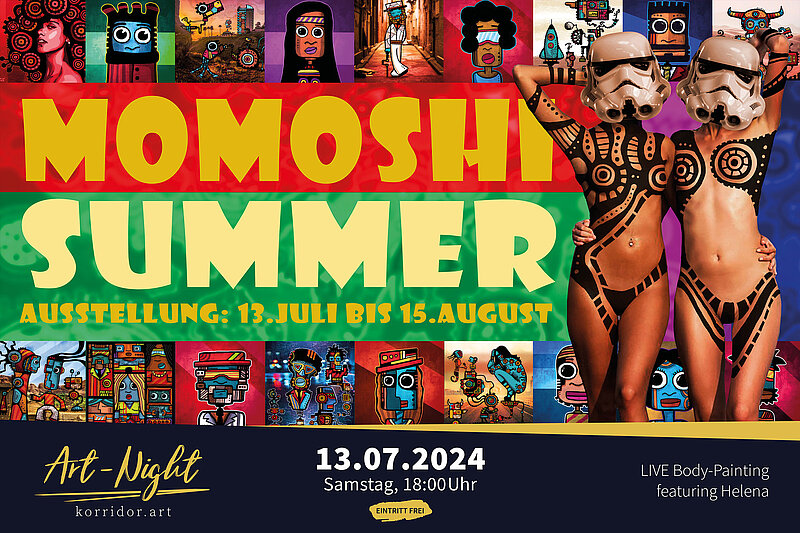 korridor.art | Ausstellung - Momoshi Summer