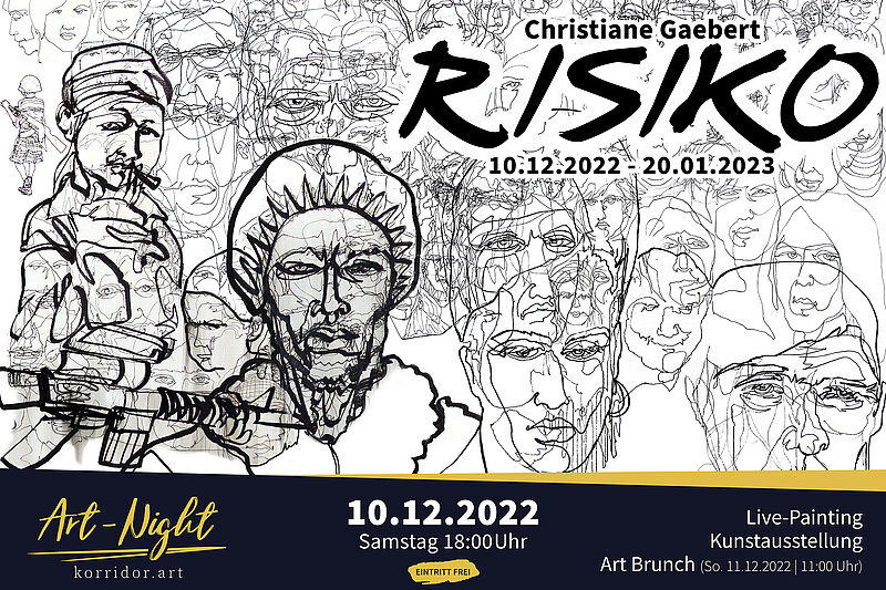korridor.art | Ausstellung - Risiko - Christiane Gaebert