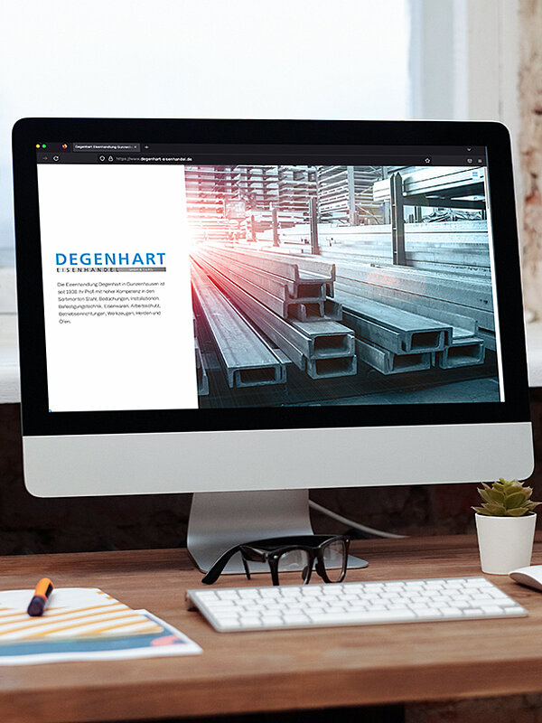 Degenhart Eisenhandel Gunzenhausen - Website & Unternehmensfotos