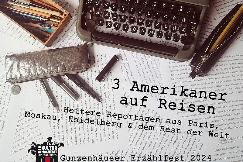 korridor.art | Lesung - Drei Amerikaner auf Reisen - Kristy Husz