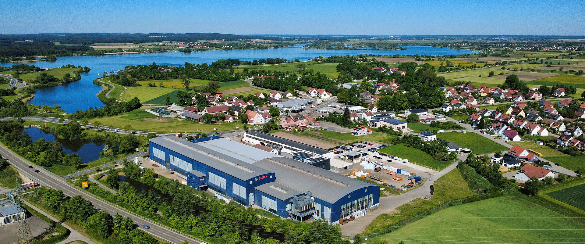 Industrie & Natur direkt am Altmühlsee