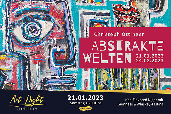 korridor.art | Ausstellung - Abstrakte Welten - Christoph Ottinger