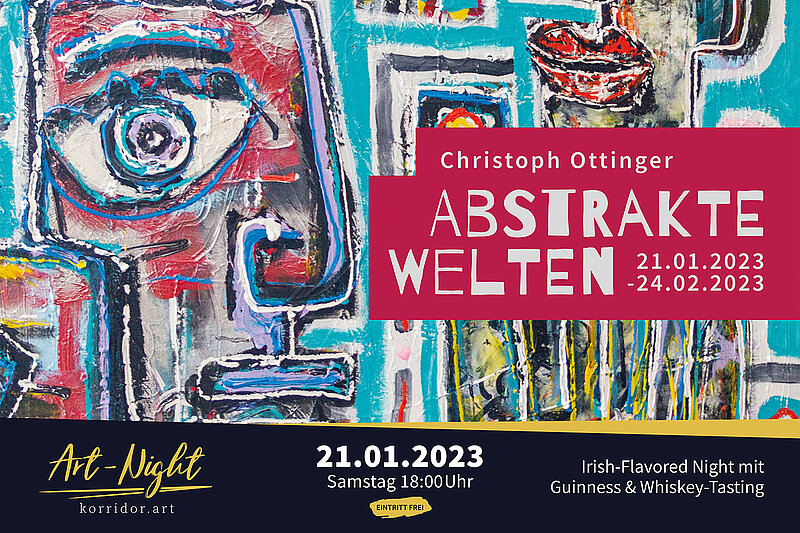 korridor.art | Ausstellung - Abstrakte Welten - Christoph Ottinger