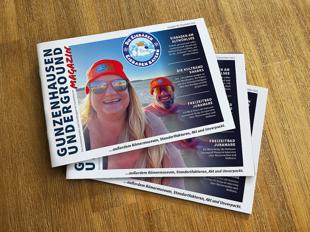 GUNZENHAUSEN UNDERGROUND Magazin Ausgabe #8 Winter 2025