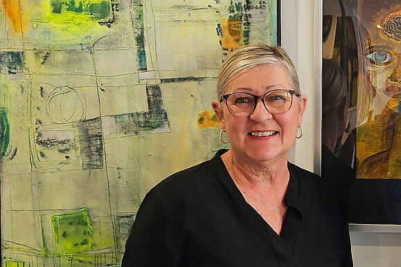 korridor.art | Ausstellung - Farben Formen Linien - Renate Himml