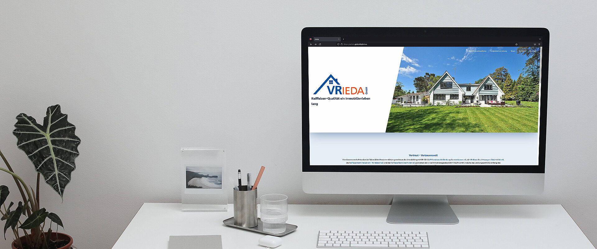 VRIEDA GmbH Website