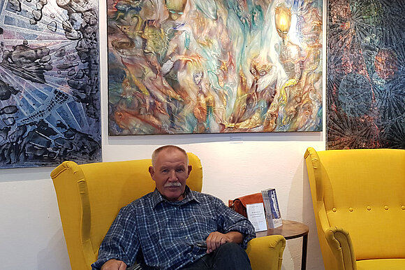 korridor.art | Ausstellung - Alchemie der Farben und Formen - Wladimir Barantschikov