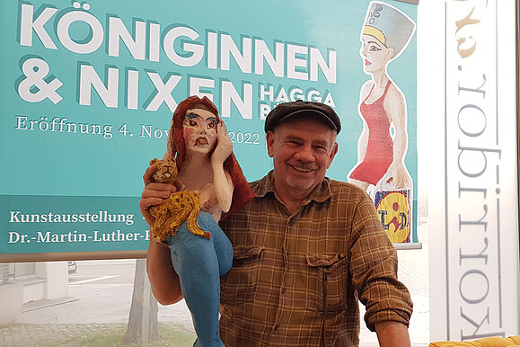 korridor.art | Ausstellung - Königinnen und Nixen - Hagga Bühler