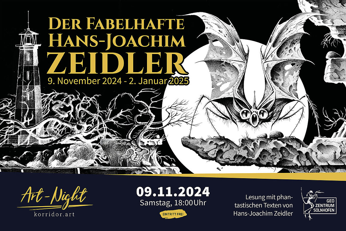 korridor.art | Ausstellung - Der fabelhafte Hans-Joachim Zeidler