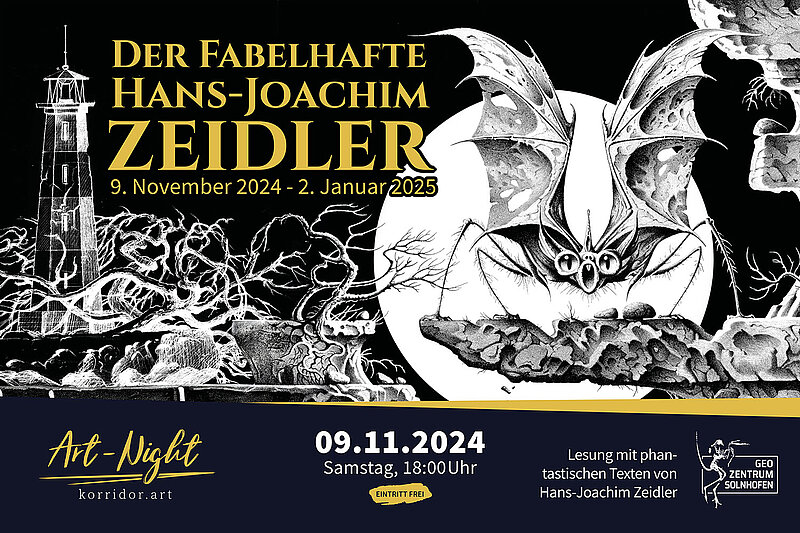 korridor.art | Ausstellung - Der fabelhafte Hans-Joachim Zeidler